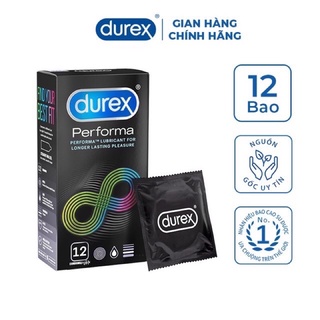 Bao cao su durex performa che tên sản phẩm khi giao