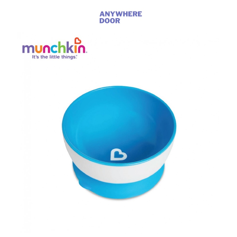 Bộ ba bát ăn chống đổ Munchkin cho bé ăn dặm