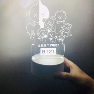 Đèn ngủ BT21 BTS