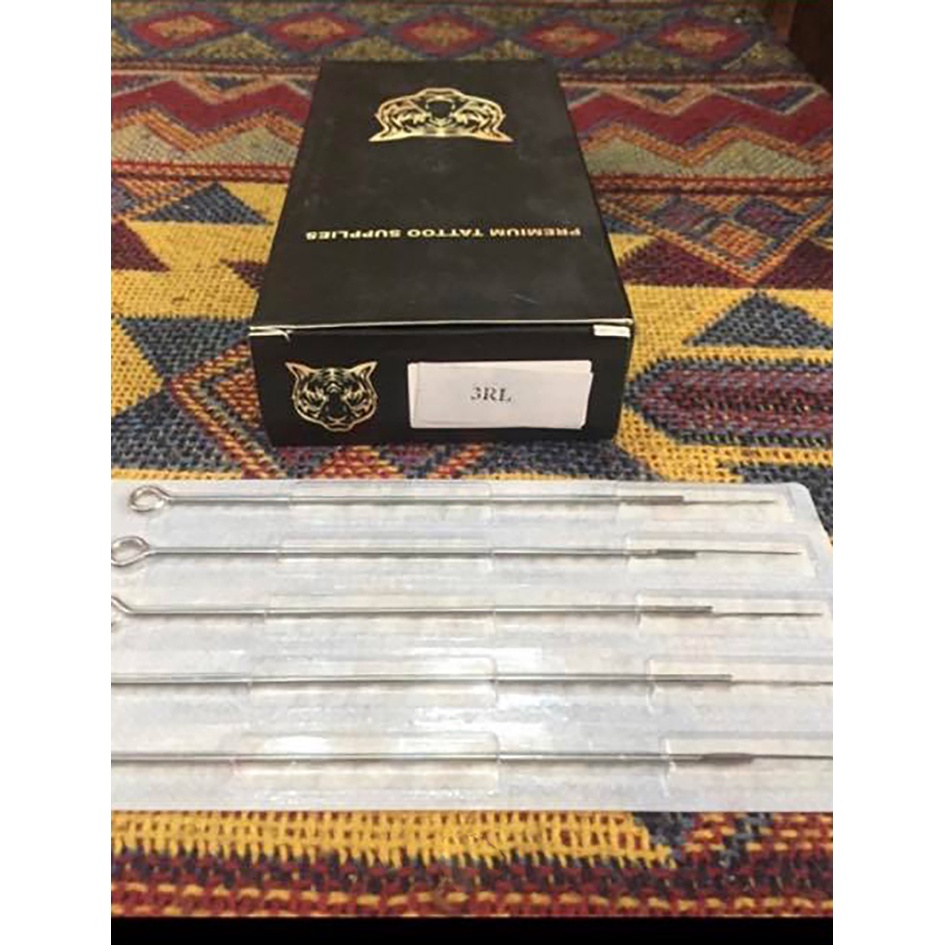 HỘP 50 KIM XĂM HÌNH ĐI NÉT 3RL,5RL, 7RL ,9RL,11RL,15RL