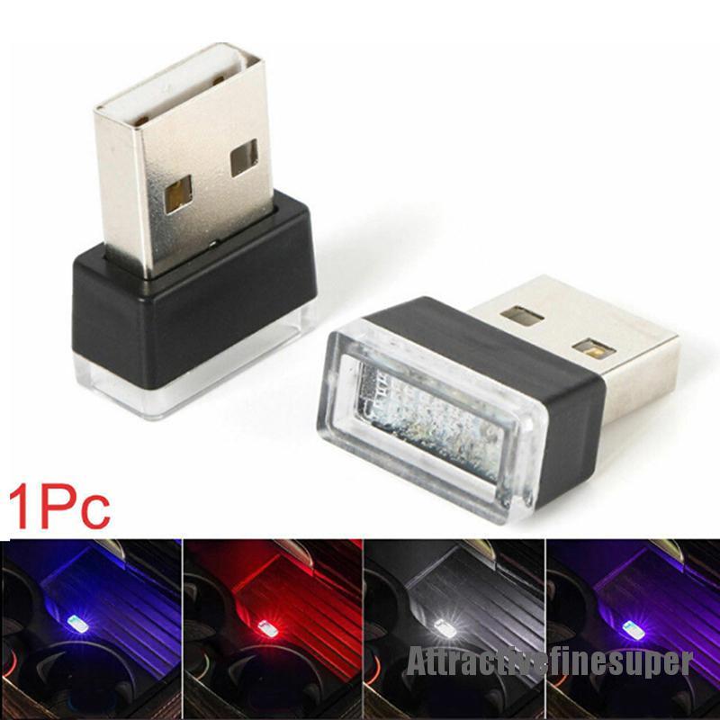 1 Đèn LED USB Mini Nhiều Màu Cho Xe Hơi