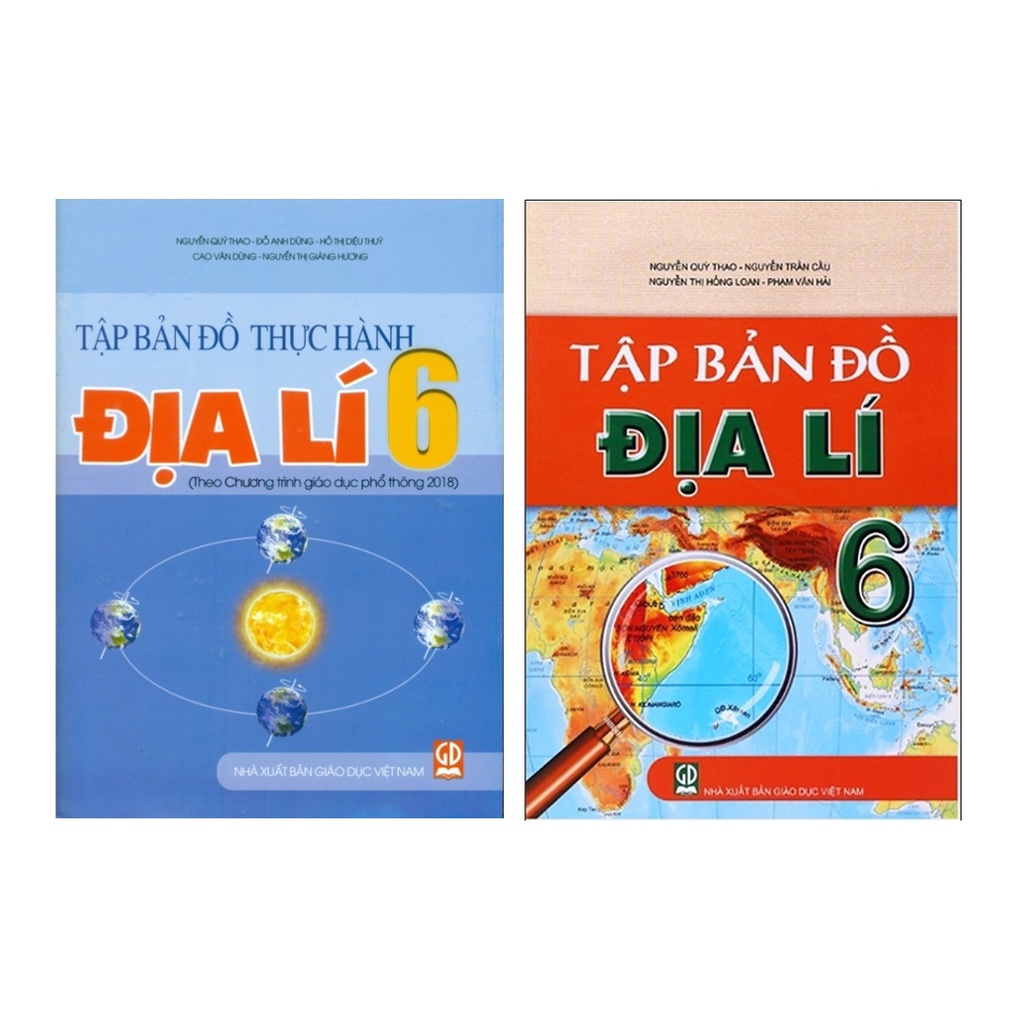 Sách - Tập bản đồ Địa Lí 6