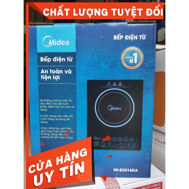 [FREESHIP] Bếp Điện Từ Midea MI- B2016DA