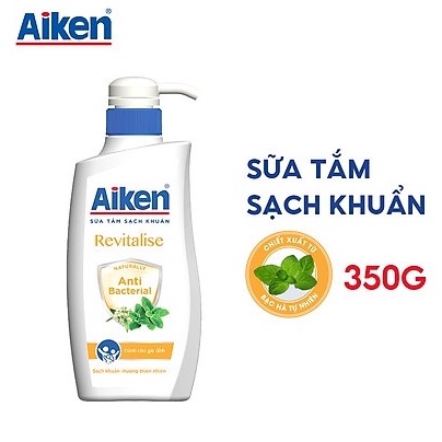 Sữa tắm Sạch Khuẩn dành cho gia đình AIKEN 350gr/chai