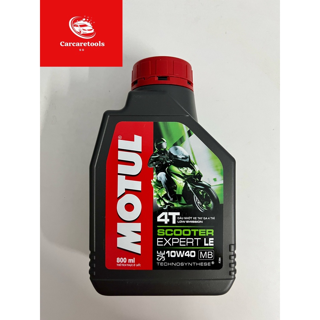 Nhớt xe tay ga cao cấp Motul Exper LE - Chai 800ml