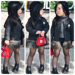 Áo dạ dáng dài BG