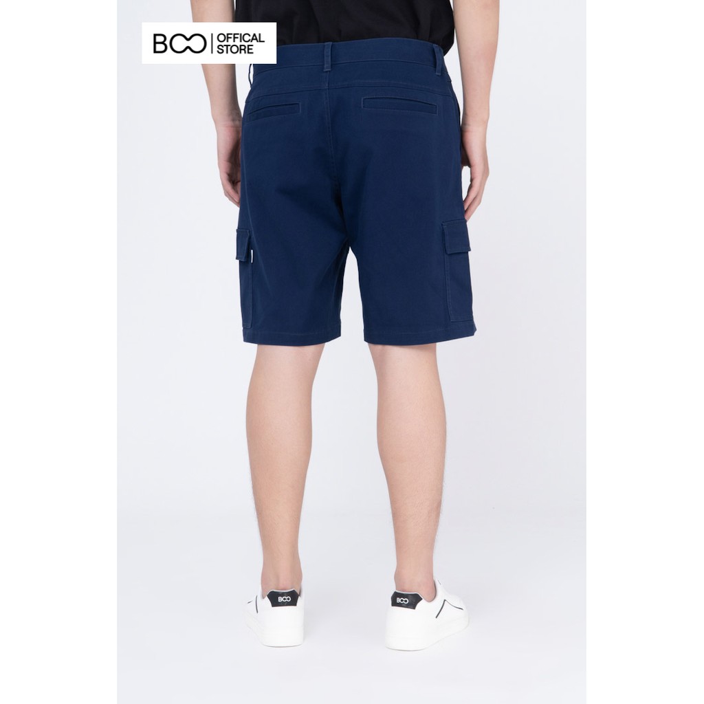 Quần Short BOO Đùi Nam Dáng Ngắn Chất Khaki Phối Túi Ôp Thể Thao - MixASale