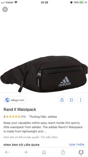 Túi bao tử Adidas