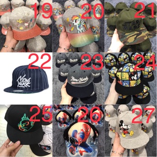 Mũ lưỡi trai HM (0-14Y, cực nhiều mẫu)