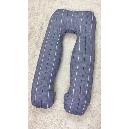 Gối Bà Bầu Chữ U Hahuma - Vải Cotton Hàn Quốc, Bông 3D