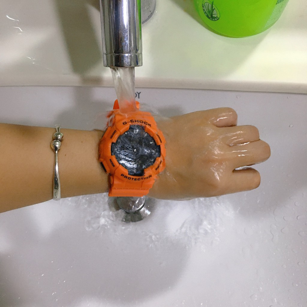 Đồng Hồ Thể Thao Casio G Shock. Gshock Hai Màu Chống Thấm Nước Thời Trang Cho Nam Và Nữ Gshock Ga110