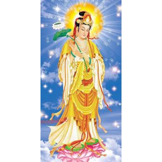 Tranh đính đá Phật đại thế chí bồ tát 88659