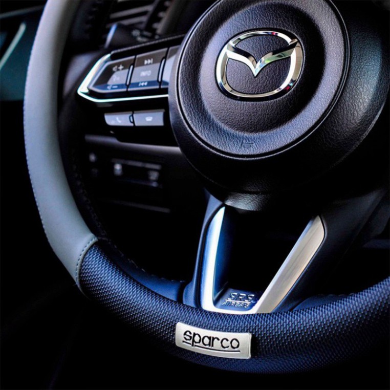 Bọc vô lăng ô tô, ốp vô lăng sparco chính hãng italia cao cấp đủ mẫu và màu sắc size 38cm dành cho xe từ 4 đến 16 chỗ