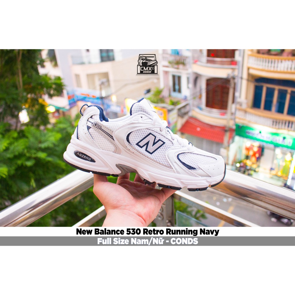 😘 [ HÀNG CHÍNH HÃNG ] Giày New Balance 530 Retro Running Navy ( MR530SG ) - HÀNG CHÍNH HÃNG 100%