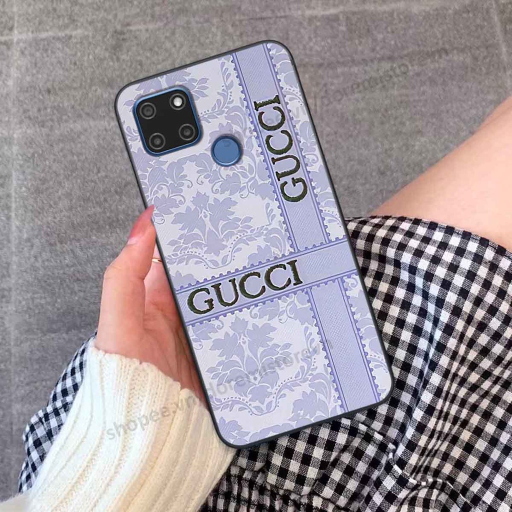 Ốp Realme C12 / C15 thể thao, bear brick, ốp lưng dẻo thời trang bền đẹp