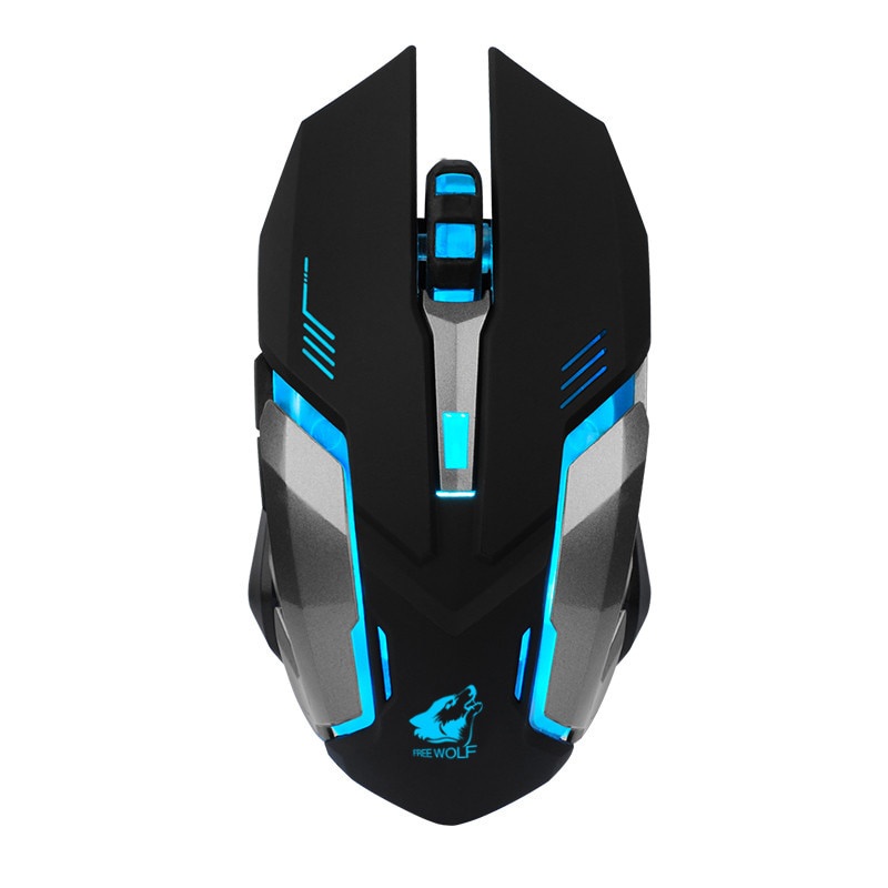Chuột Chơi Game Không Dây X7 Có Đèn LED Nền