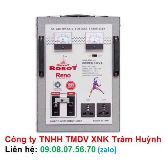 Ổn áp Robot Reno 818 5KVA