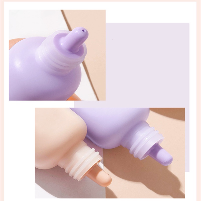 HANRU Kem Nền Che Khuyết Điểm Dạng Lỏng Dưỡng Ẩm Chống Thấm Nước Kiềm Dầu