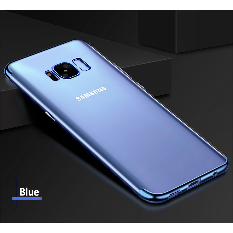 Ốp điện thoại TPU mạ viền mềm cho Samsung M20 J3 J5 J7 Pro A6 Plus A3 A5 A8 A7 2018