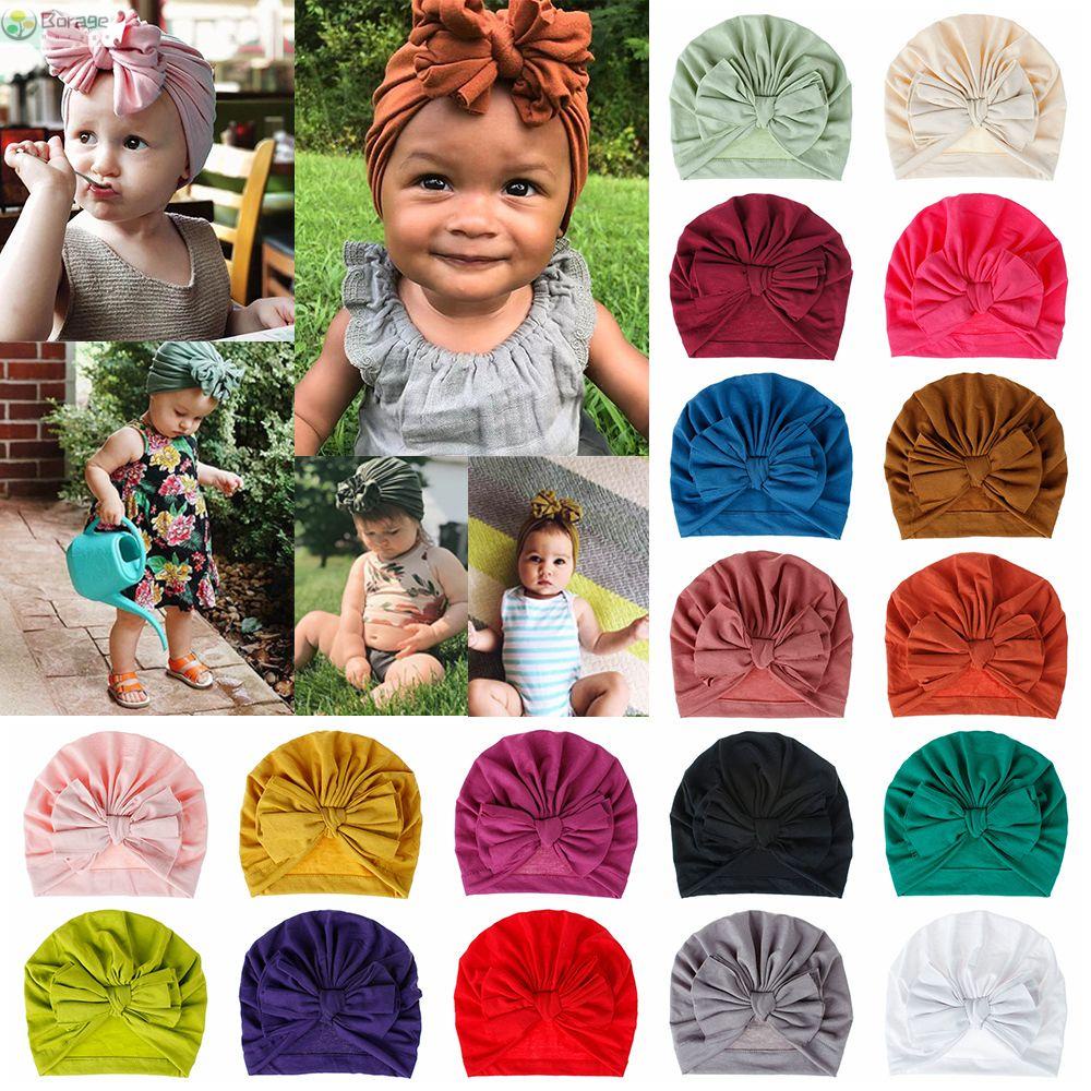 Khăn Turban Thắt Nơ Mềm Mại Cho Bé