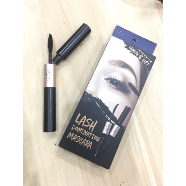 Chuốt mi Mascara 2 đầu Vacosi Last Domination Mascara Dài và Tơi Mi