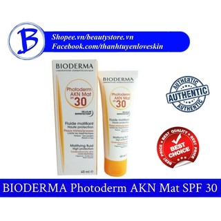 [AUTH] Kem chống nắng cho da dầu mụn Bioderma Photoderm AKN Mat SPF 30 40ml