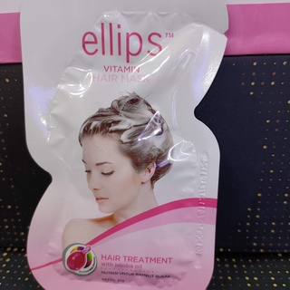 Kem ủ Tóc Ellips Vitamin Hair Mask gói 20g Phục hồi tóc