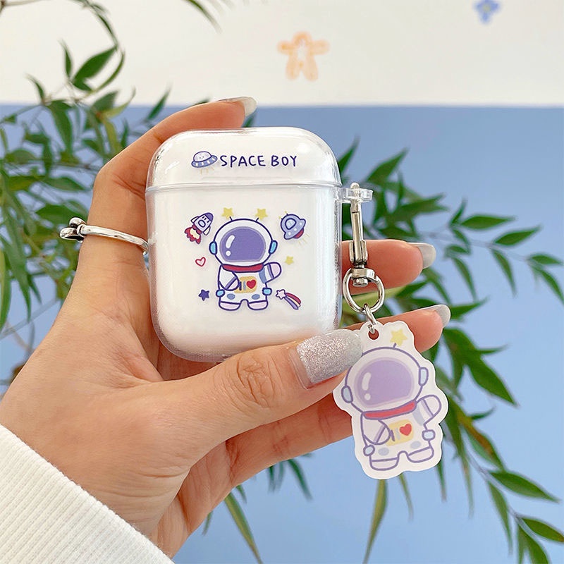 Vỏ Bảo Vệ Hộp Sạc Tai Nghe Bluetooth Không Dây Airpodspro Trong Suốt