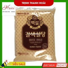 Đường vàng (nâu) Hàn Quốc Beksul 1kg