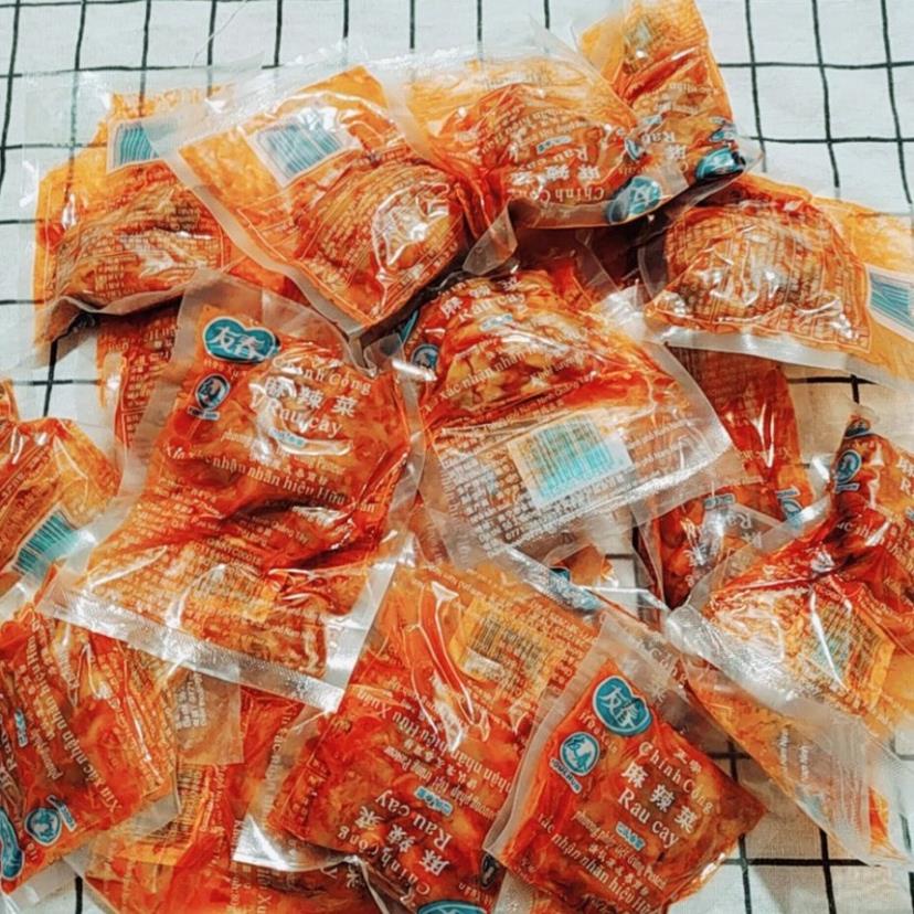 Củ cải cay ăn liền YOUCHUN gói 70g, ăn với cháo trắng, mỳ tôm, đồ nhậu
