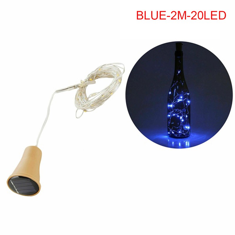 Dây Đèn LED Trang Trí Chai Rượu Sử Dụng Năng Lượng Mặt Trời