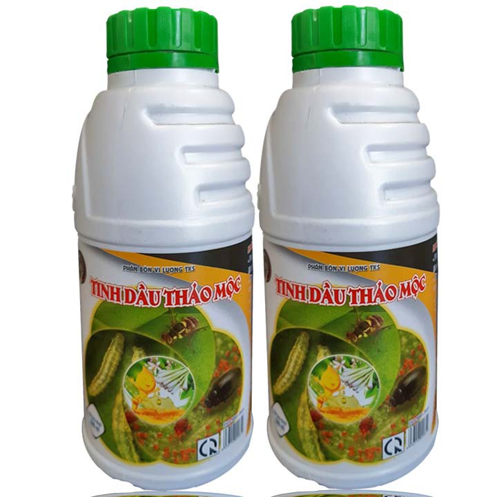 TINH DẦU THẢO MỘC: Phòng Trừ Sâu, Rầy, Côn Trùng Gây Hại Cây Trồng - Bằng Sinh Học - Chai 500ml