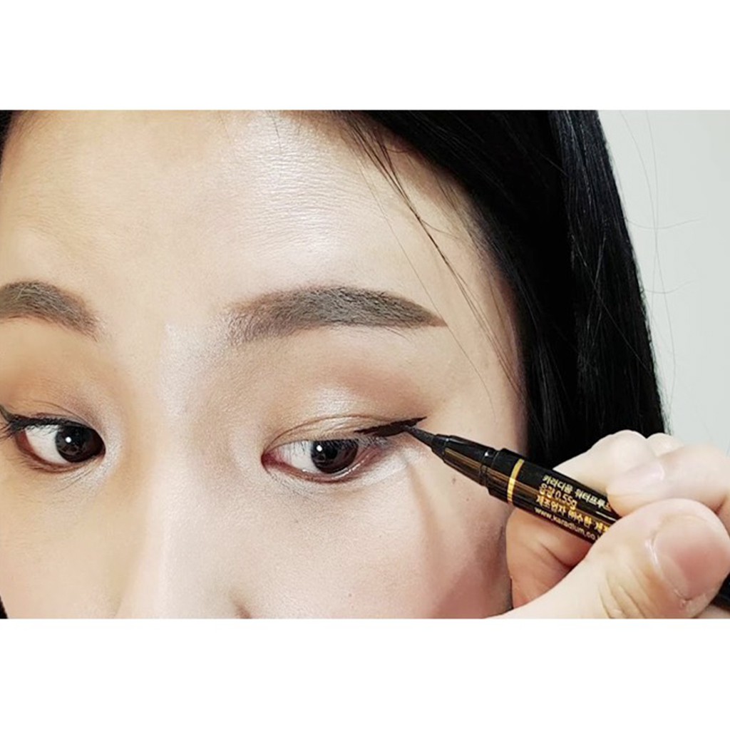 Bút Dạ Kẻ Mắt Karadium Waterproof Eyeliner Pen Black