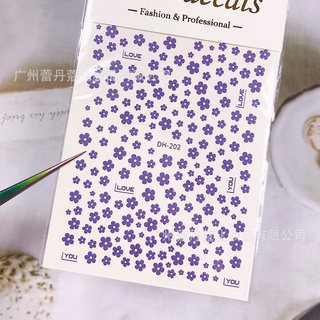 Sticker 3D Nails | Hoa Mai | Hình Dán Móng Tay