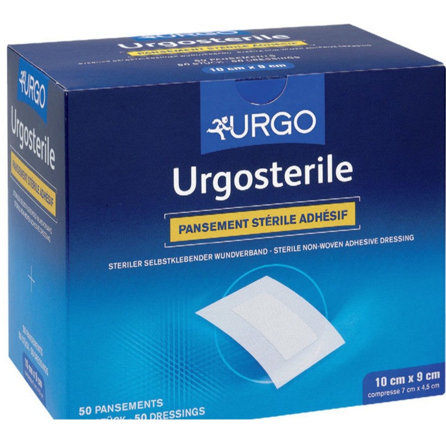 Băng Keo Dán Có Gạc Vô Trùng Urgosterile (10x9cm) 50 miếng- 0403570