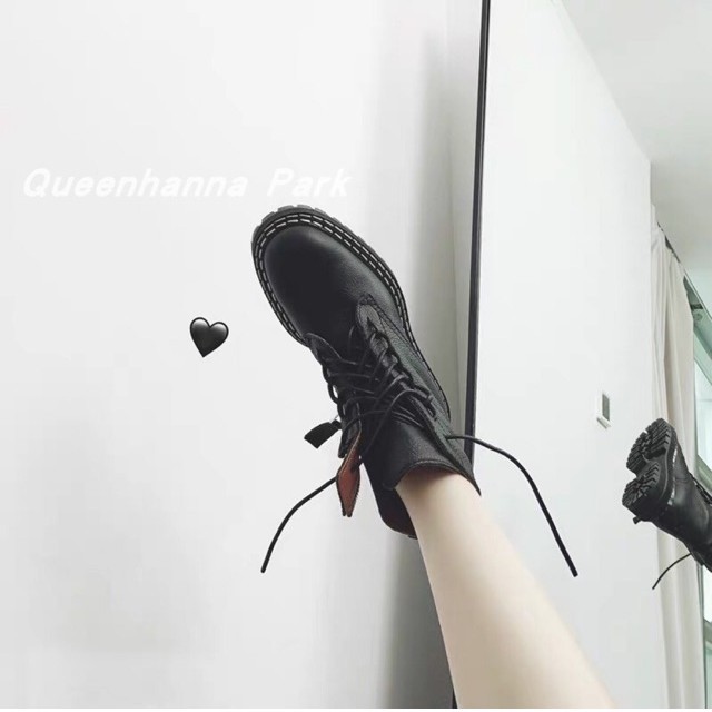 giày boots bốt boot cổ cao dáng dr martens