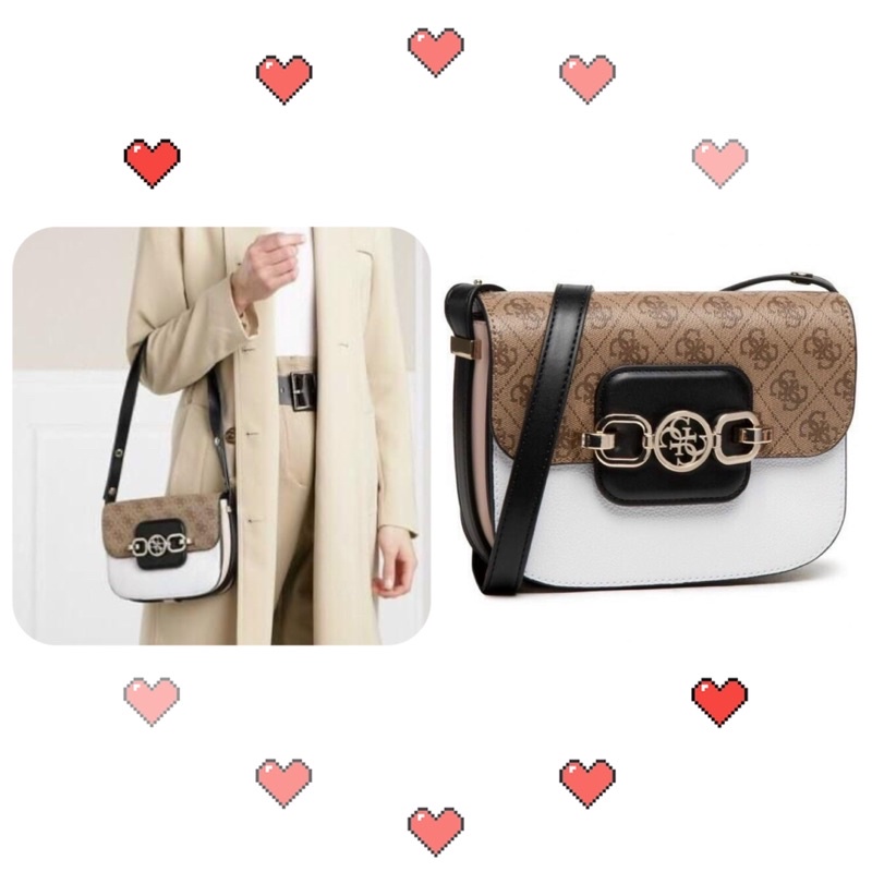 TNS-Túi đeo chéo 2 kiểu Guez hensely convertible crossbody bag-5 màu-ib chọn màu