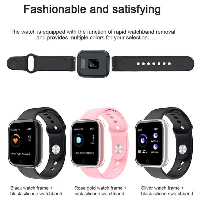 Smart Watch  Waterproof Bracelet Activity Fitness Tracker Heart Rate Monitor BRIM Men Women