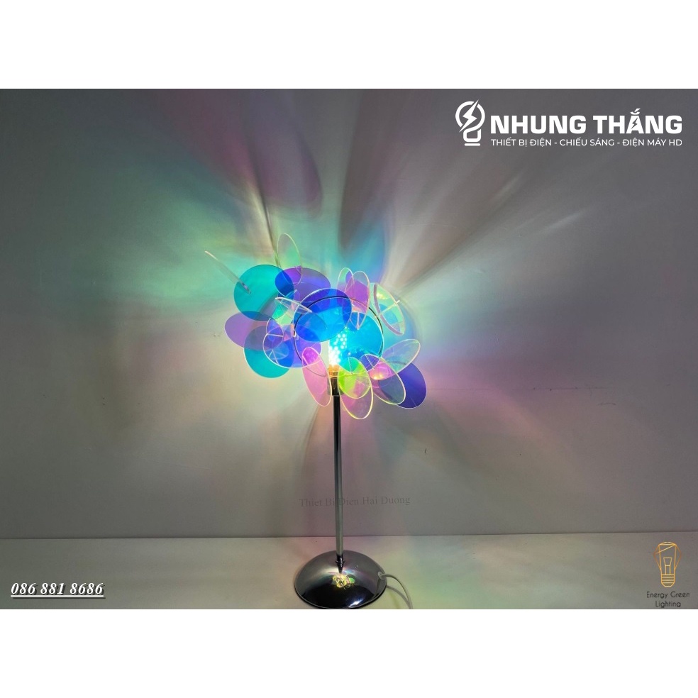 Đèn Trang Trí Vòng Cực Quang Đa Sắc Siêu Đẹp DB-913,DB-914 - 2 Kích Thước - Trang Trí Phòng Ngủ Lãng Mạn