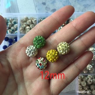 🌺 1 hạt gốm đính đá (mua 10 viên tặng 1)