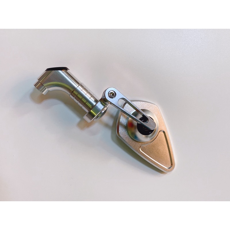 Kiếng chiếu hậu M.View chân 3D, gương xe máy, kính gắn chân kiếng