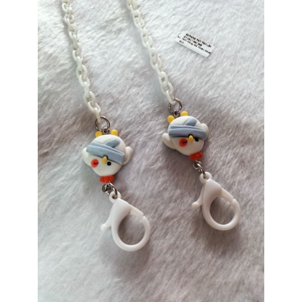 Dây đeo tràn trí khẩu trang chống rớt mẫu TA12 xích nhựa