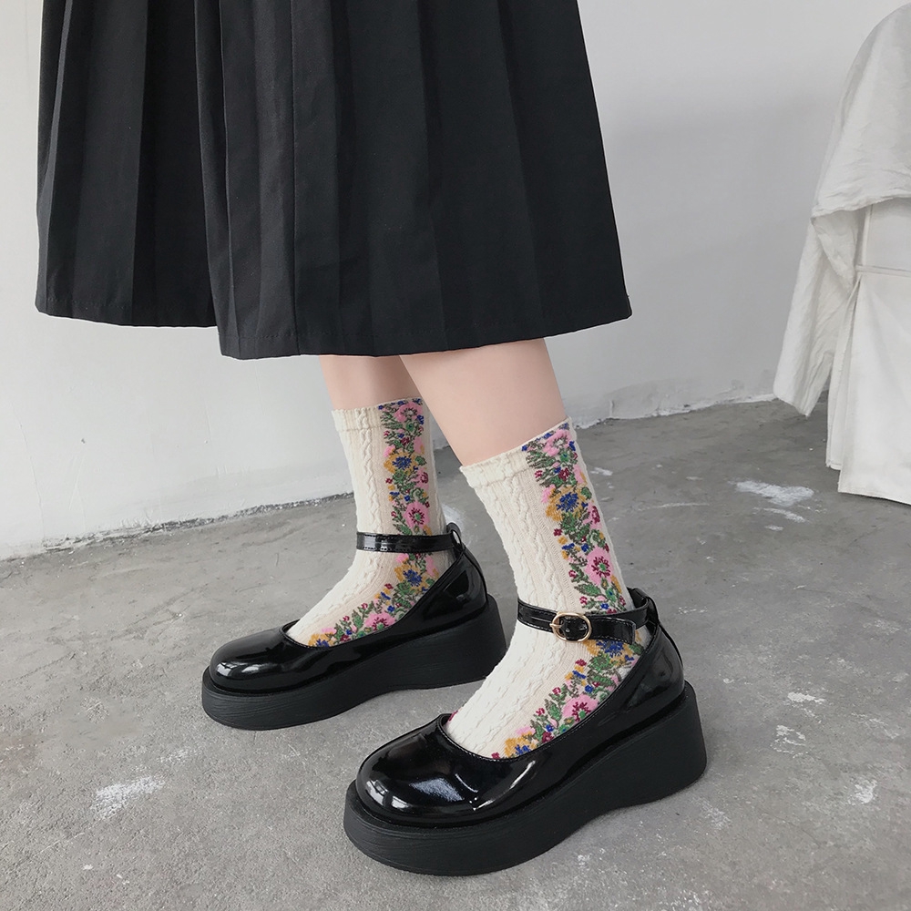 [ Mã 66CBSALE giảm 30K đơn 200K] Giày da Mary Jane phong cách thời trang Nhật Bản | BigBuy360 - bigbuy360.vn