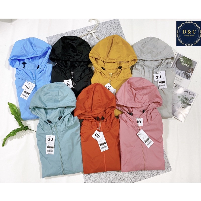 Áo GIÓ GU 2 lớp cho bạn NỮ chất liệu chống nước