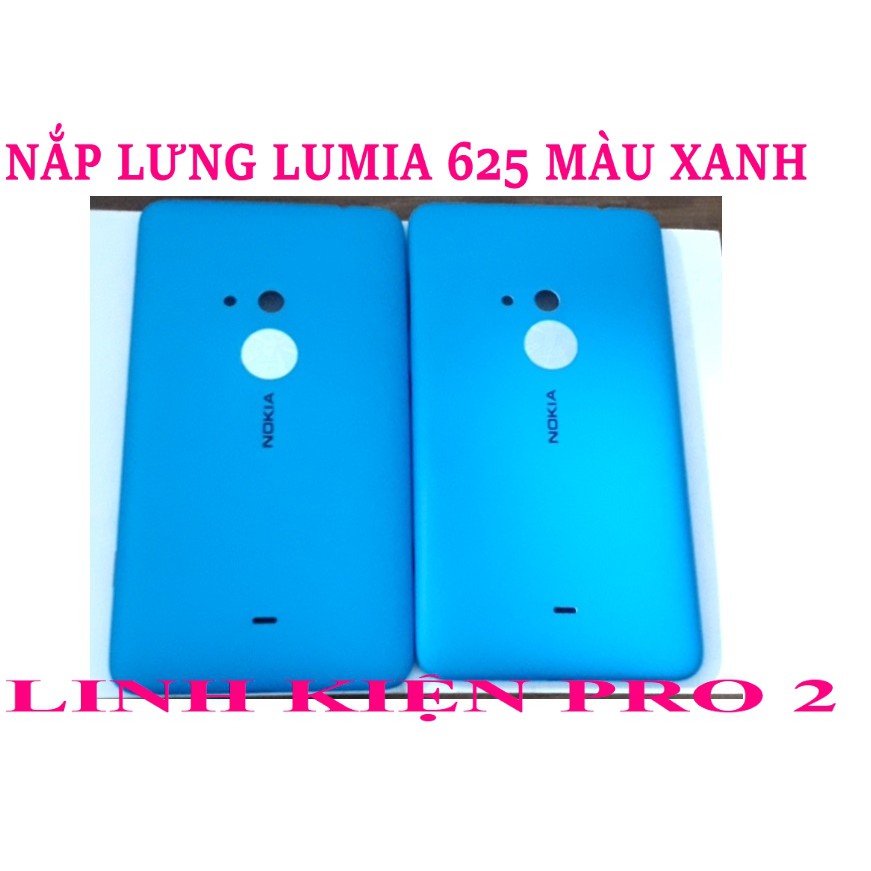 NẮP LƯNG LUMIA 625 MÀU XANH