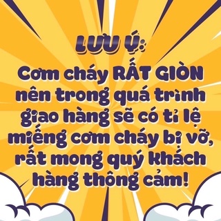 Cơm cháy chiên mắm hành (gói 3 miếng)