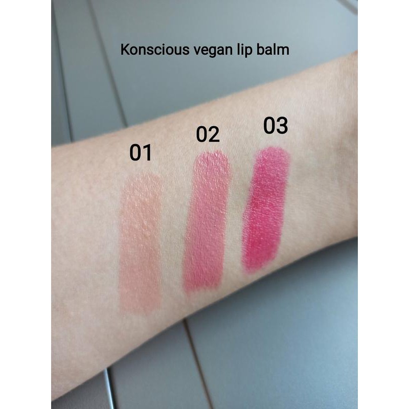 Son dưỡng Kiko ❤️FREESHIP❤️ son dưỡng có màu Kiko - Konscious Vegan Lip Balm- Kiko Italy