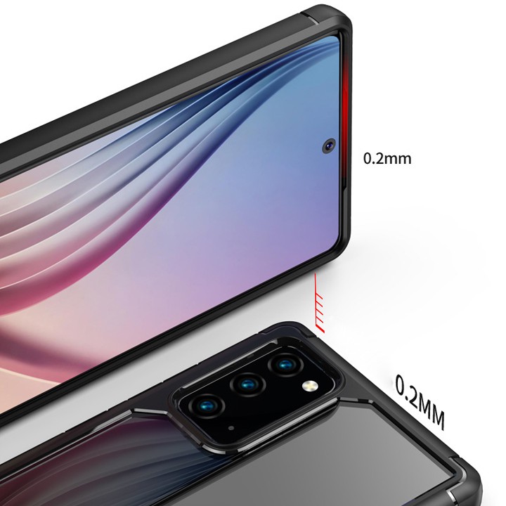 Ốp lưng Note 20, Note 20 Ultra TPU cao cấp lưng trong suốt - Mã TZSC215
