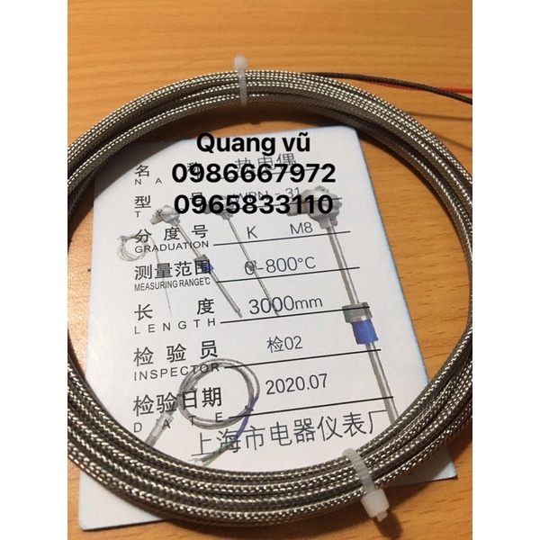 Dây can nhiệt ,dò nhiệt ,đầu zen M8