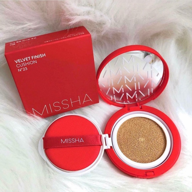 Cushion Missha Velvet Finish vỏ đỏ